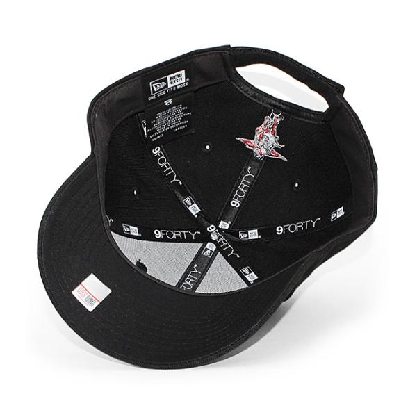 ニューエラ キャップ 9FORTY テキサステック レッドレイダース NCAA THE LEAGUE ADJUSTABLE CAP BLACK NEW ERA TEXAS TECH RED RAIDERS