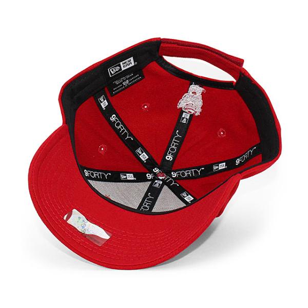 ニューエラ キャップ 9FORTY ノースカロライナステイト ウルフパック NCAA THE LEAGUE ADJUSTABLE CAP RED