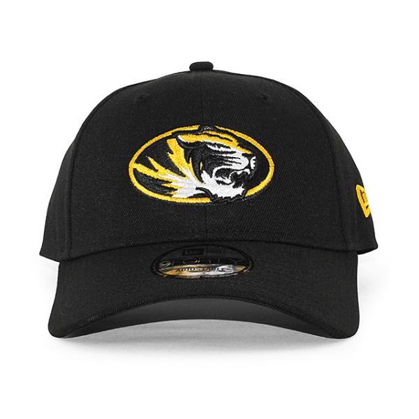 ニューエラ キャップ 9FORTY ミズーリ タイガース NCAA THE LEAGUE ADJUSTABLE CAP BLACK NEW ERA MISSOURI TIGERS