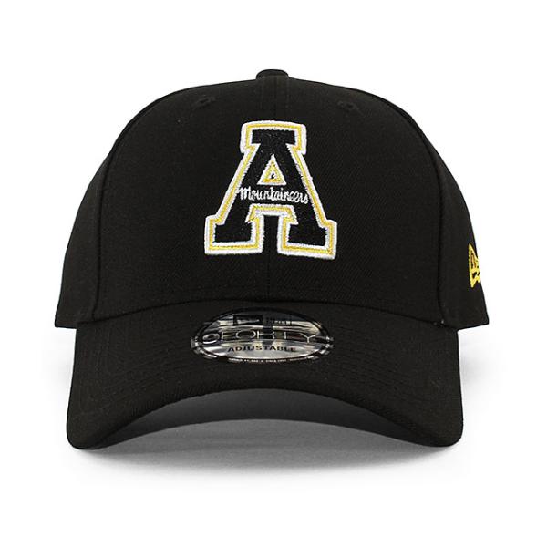 ニューエラ キャップ 9FORTY アパラチア ステイト マウンテニアーズ NCAA THE LEAGUE ADJUSTABLE CAP BLACK NEW ERA APPALACHIAN STATE MOUNTAINEERS