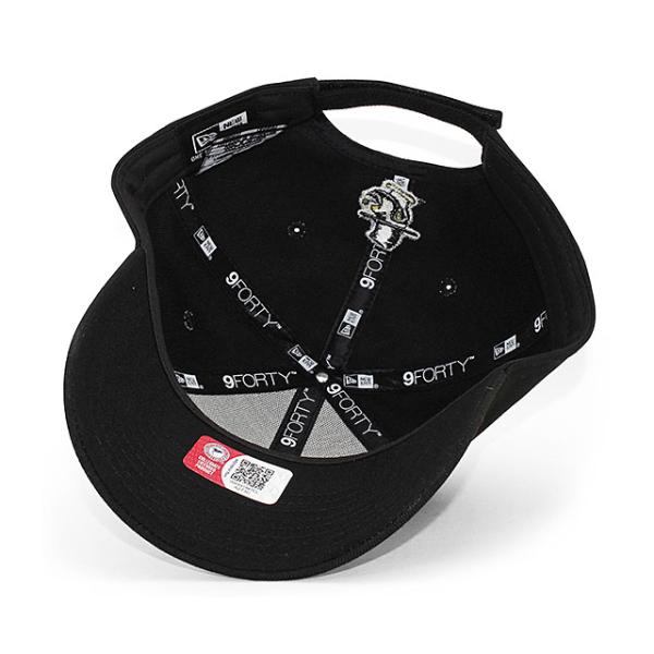 ニューエラ キャップ 9FORTY アパラチア ステイト マウンテニアーズ NCAA THE LEAGUE ADJUSTABLE CAP BLACK NEW ERA APPALACHIAN STATE MOUNTAINEERS