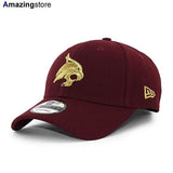 ニューエラ キャップ 9FORTY テキサス ステイト ボブキャッツ NCAA THE LEAGUE ADJUSTABLE CAP MAROON