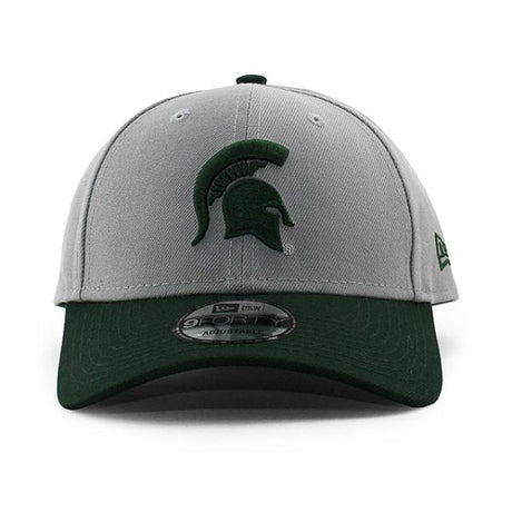 ニューエラ キャップ 9FORTY ミシガン ステイト スパルタンズ NCAA THE LEAGUE ADJUSTABLE CAP GREY GREEN NEW ERA MICHIGAN STATE SPARTANS