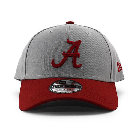 ニューエラ キャップ 9FORTY アラバマ クリムゾンタイド NCAA THE LEAGUE ADJUSTABLE CAP GREY BRICK RED NEW ERA ALABAMA CRIMSON TIDE