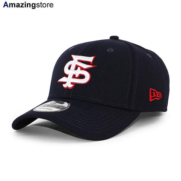 ニューエラ キャップ 9FORTY フレズノステート ブルドッグス NCAA THE LEAGUE ADJUSTABLE CAP NAVY NEW ERA FRESNO STATE BULLDOGS