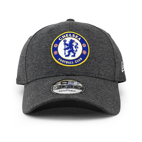 ニューエラ キャップ 9FORTY チェルシー FC PREMIER LEAGUE JERSEY LOGO ADJUSTABLE CAP GREY