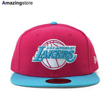 ニューエラ キャップ 59FIFTY ロサンゼルス レイカーズ  NBA MIAMI VICE 2T TEAM-BASIC FITTED CAP PINK-BLUE  NEW ERA LOS ANGELES LAKERS