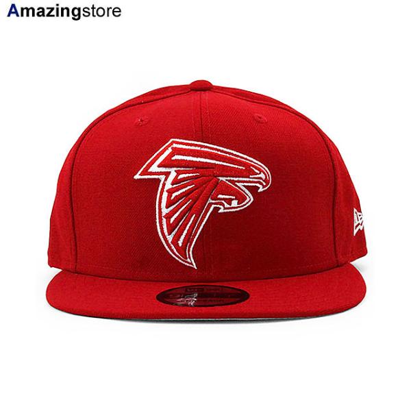 ニューエラ キャップ 9FIFTY スナップバック アトランタ ファルコンズ NFL TEAM BASIC SNAPBACK CAP RED