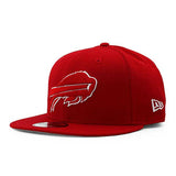 ニューエラ キャップ 9FIFTY スナップバック バッファロー ビルズ  NFL TEAM-BASIC SNAPBACK CAP RED-WHITE  NEW ERA BUFFALO BILLS