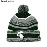 ニューエラ ニットキャップ ビーニー ミシガンステイト スパルタンズ  NCAA STADIUM SPORT KNIT BEANIE GREEN-GREY  NEW ERA MICHIGAN STATE SPARTANS