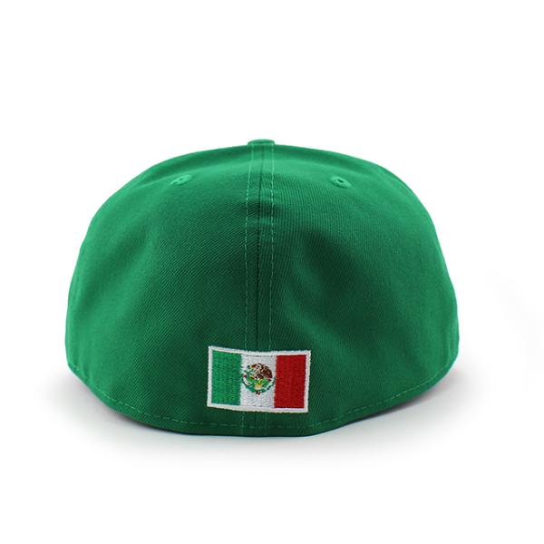 ニューエラ キャップ 59FIFTY メキシコ WBC NATIONAL TEAM COLOR FITTED CAP GREEN RED NEW ERA MEXICO