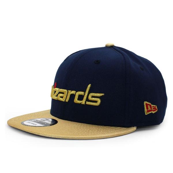 ニューエラ キャップ 9FIFTY ワシントン ウィザーズ  NBA SWINGMAN SNAPBACK NAVY-GOLD  NEW ERA WASHINGTON WIZARDS