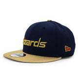 ニューエラ キャップ 9FIFTY ワシントン ウィザーズ  NBA SWINGMAN SNAPBACK NAVY-GOLD  NEW ERA WASHINGTON WIZARDS