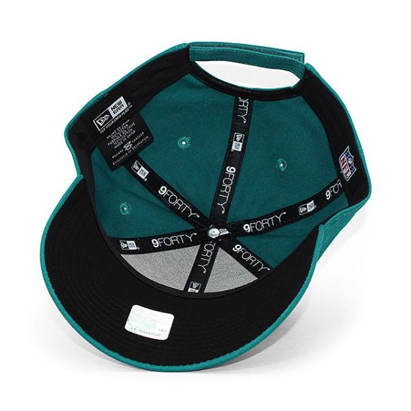 ニューエラ キャップ 9FORTY NFL SHIELD TITLE WAVE THE LEAGUE ADJUSTABLE CAP AQUA NEW ERA