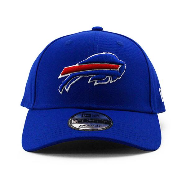 ニューエラ キャップ 9FORTY バッファロー ビルズ NFL THE LEAGUE ADJUSTABLE CAP BLUE