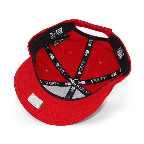 ニューエラ キャップ 9FORTY タンパベイ バッカニアーズ NFL THE LEAGUE ADJUSTABLE CAP RED