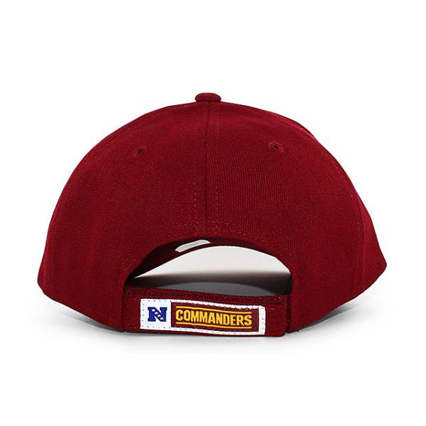 ニューエラ キャップ 9FORTY ワシントン コマンダーズ NFL THE LEAGUE ADJUSTABLE CAP BURGUNDY