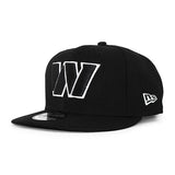 ニューエラ キャップ 9FIFTY ワシントン コマンダーズ NFL TEAM BASIC SNAPBACK CAP BLACK