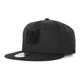 ニューエラ キャップ 9FIFTY ワシントン コマンダーズ  NFL TEAM-BASIC SNAPBACK CAP BLACKOUT  NEW ERA WASHINGTON COMMANDERS