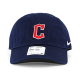 ナイキ キャップ クリーブランド ガーディアンズ MLB HERITAGE 86 LOGO STRAPBACK CAP H86 NAVY NIKE CLEVELAND GUARDIANS