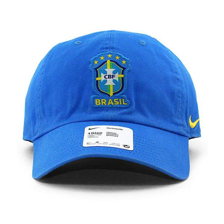 ナイキ キャップ サッカー ブラジル代表 HERITAGE 86 LOGO STRAPBACK CAP H86 BLUE NIKE SOCCER BRAZIL NATIONAL TEAM CBF