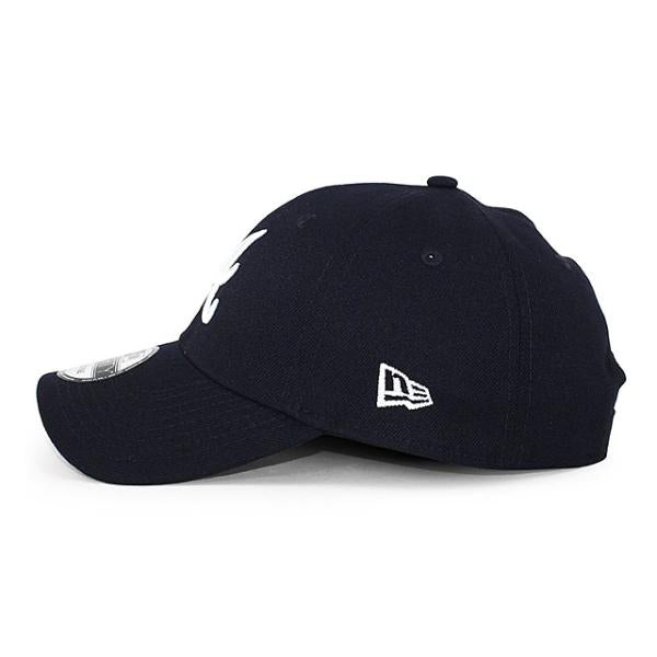 ニューエラ キャップ 9FORTY アトランタ ブレーブス MLB THE LEAGUE ROAD ADJUSTABLE CAP NAVY