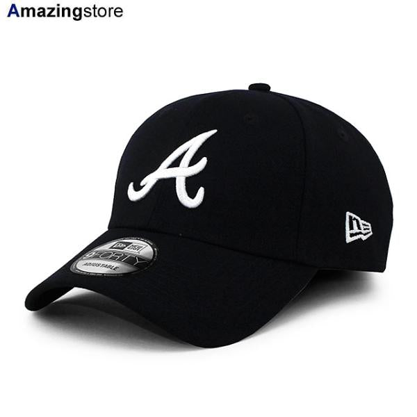 ニューエラ キャップ 9FORTY アトランタ ブレーブス MLB THE LEAGUE ROAD ADJUSTABLE CAP NAVY