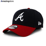 ニューエラ キャップ 9FORTY アトランタ ブレーブス MLB THE LEAGUE HOME ADJUSTABLE CAP NAVY RED NEW ERA ATLANTA BRAVES