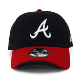 ニューエラ キャップ 9FORTY アトランタ ブレーブス MLB THE LEAGUE HOME ADJUSTABLE CAP NAVY RED NEW ERA ATLANTA BRAVES