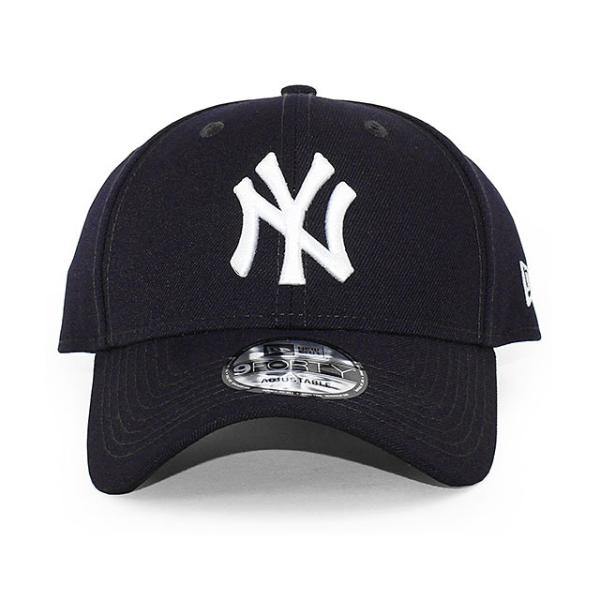 ニューエラ キャップ 9FORTY ニューヨーク ヤンキース MLB THE LEAGUE GAME ADJUSTABLE CAP NAVY