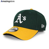 ニューエラ キャップ 9FORTY オークランド アスレチックス MLB THE LEAGUE HOME ADJUSTABLE CAP GREEN GOLD NEW ERA OAKLAND ATHLETICS