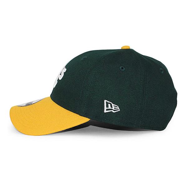 ニューエラ キャップ 9FORTY オークランド アスレチックス MLB THE LEAGUE HOME ADJUSTABLE CAP GREEN GOLD NEW ERA OAKLAND ATHLETICS