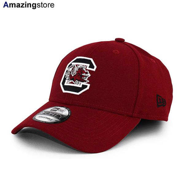 ニューエラ キャップ 9FORTY サウスカロライナ ゲームコックス  NCAA THE LEAGUE ADJUSTABLE CAP BURGUNDY  NEW ERA SOUTH CAROLINA GAMECOCKS