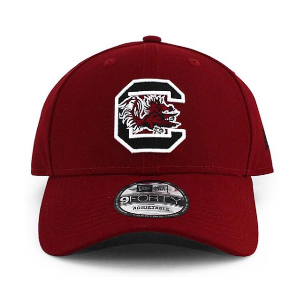 ニューエラ キャップ 9FORTY サウスカロライナ ゲームコックス  NCAA THE LEAGUE ADJUSTABLE CAP BURGUNDY  NEW ERA SOUTH CAROLINA GAMECOCKS