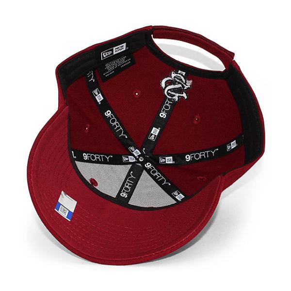 ニューエラ キャップ 9FORTY サウスカロライナ ゲームコックス  NCAA THE LEAGUE ADJUSTABLE CAP BURGUNDY  NEW ERA SOUTH CAROLINA GAMECOCKS