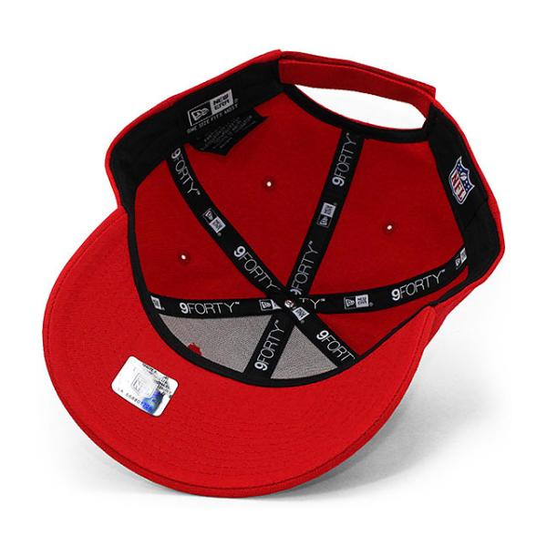 ニューエラ キャップ 9FORTY カンザスシティ チーフス NFL THE LEAGUE ADJUSTABLE CAP RED