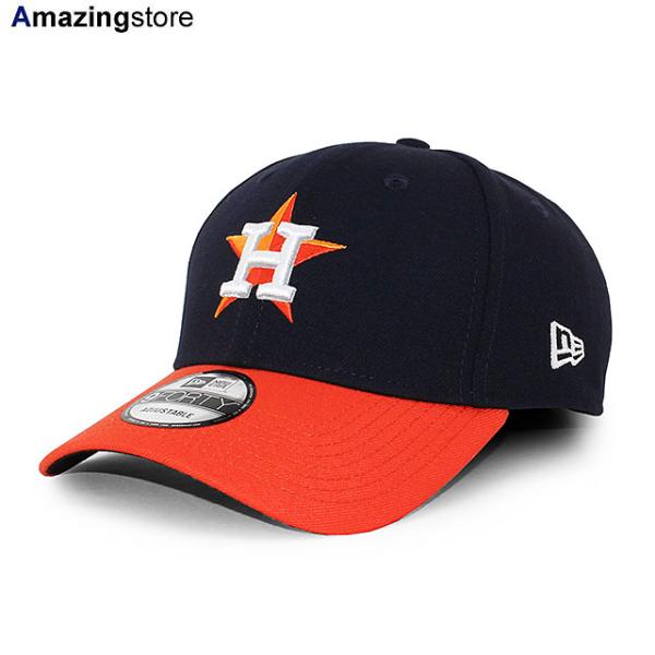 ニューエラ キャップ 9FORTY ヒューストン アストロズ MLB THE LEAGUE ROAD ADJUSTABLE CAP NAVY