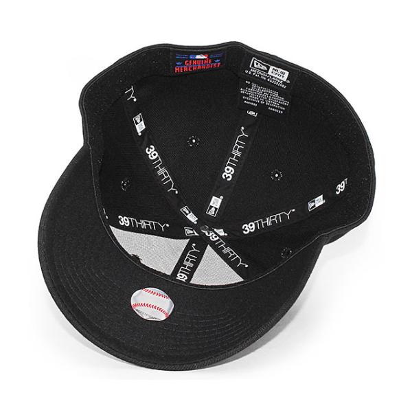 ニューエラ キャップ 39THIRTY シカゴ ホワイトソックス MLB TEAM CLASSIC FLEX FIT CAP BLACK