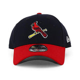 ニューエラ キャップ 9FORTY セントルイス カージナルス MLB THE LEAGUE ALTERNATE 2 ADJUSTABLE CAP NAVY RED