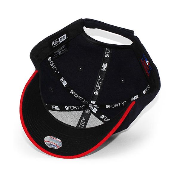 ニューエラ キャップ 9FORTY セントルイス カージナルス MLB THE LEAGUE ALTERNATE 2 ADJUSTABLE CAP NAVY RED