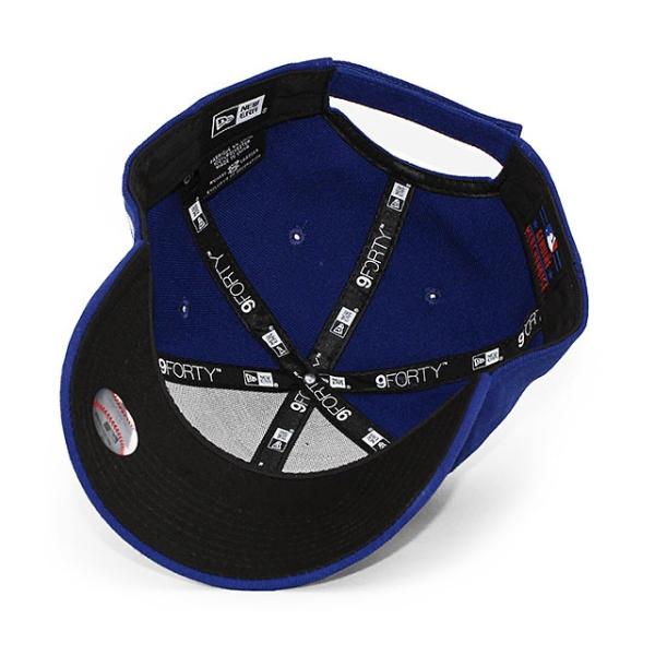 ニューエラ キャップ 9FORTY ロサンゼルス ドジャース MLB THE LEAGUE D LOGO ADJUSTABLE CAP BLUE