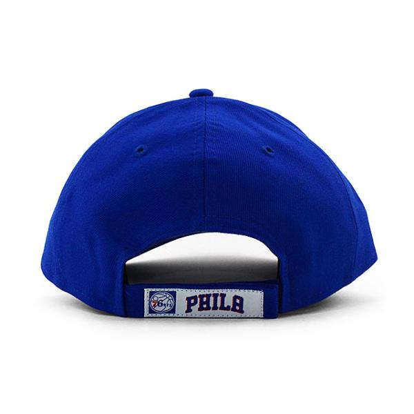 ニューエラ キャップ 9FORTY フィラデルフィア 76ERS NBA THE LEAGUE ADJUSTABLE CAP BLUE