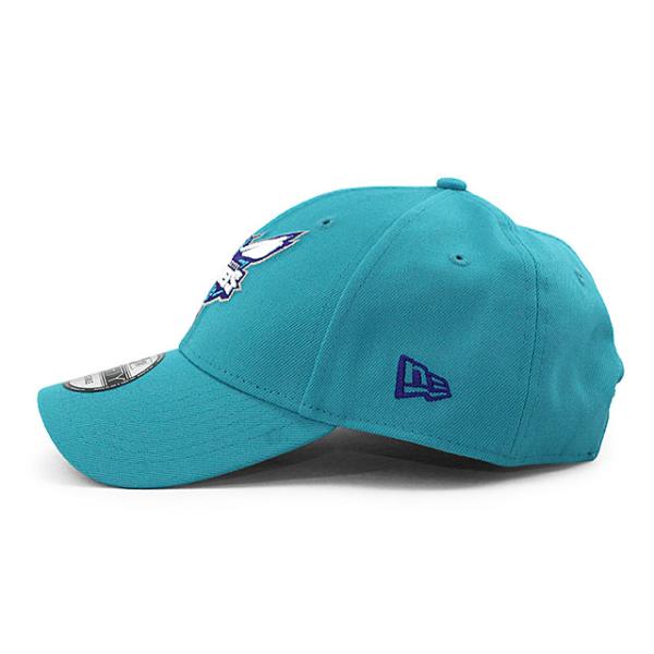 ニューエラ キャップ 9FORTY シャーロット ホーネッツ NBA THE LEAGUE ADJUSTABLE CAP TEAL