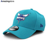 ニューエラ キャップ 9FORTY シャーロット ホーネッツ NBA THE LEAGUE ADJUSTABLE CAP TEAL