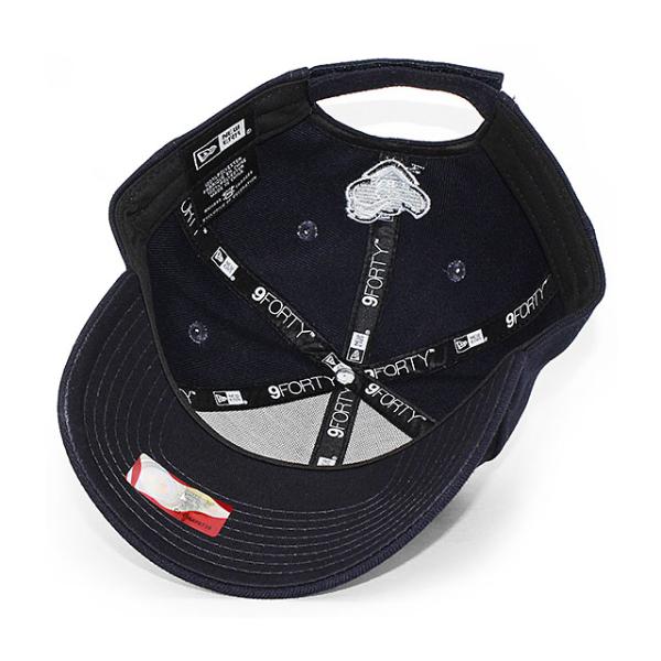 ニューエラ キャップ 9FORTY ザビエル マスケティアーズ  NCAA THE LEAGUE ADJUSTABLE CAP NAVY  NEW ERA XAVIER MUSKETEERS