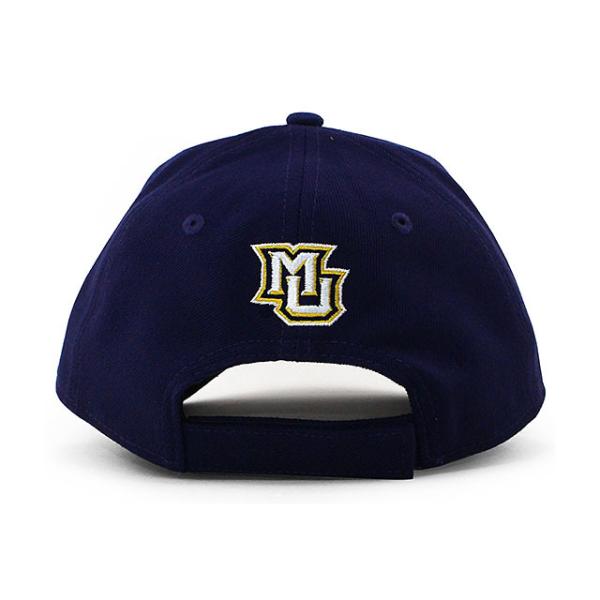 ニューエラ キャップ 9FORTY マーケット ゴールデンイーグルス  NCAA THE LEAGUE ADJUSTABLE CAP NAVY  NEW ERA MARQUETTE GOLDEN EAGLES