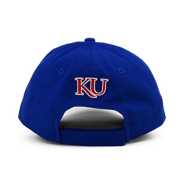 ニューエラ キャップ 9FORTY カンザス ジェイホークス NCAA THE LEAGUE ADJUSTABLE CAP BLUE NEW ERA KANSAS JAYHAWKS