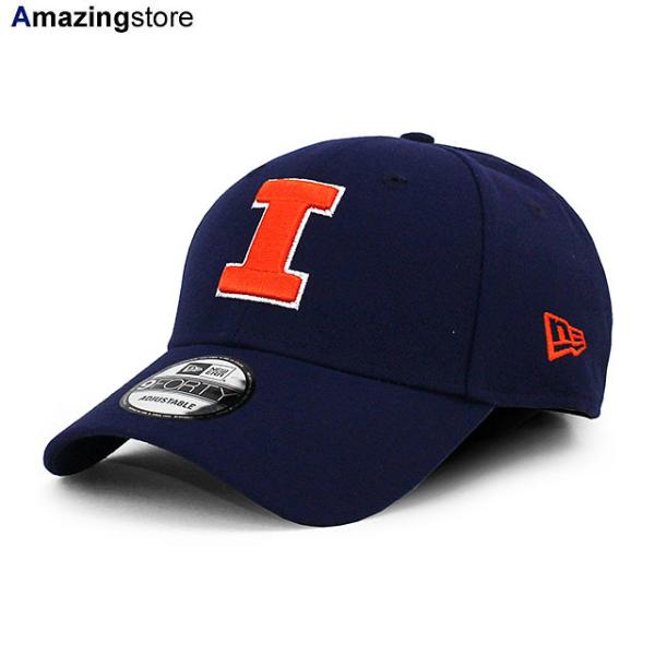 ニューエラ キャップ 9FORTY イリノイ ファイティング イリニ  NCAA THE LEAGUE ADJUSTABLE CAP NAVY  NEW ERA ILLINOIS FIGHTING ILLINI