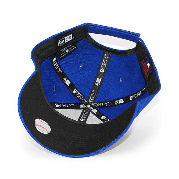 ニューエラ キャップ 9FORTY カンザスシティ ロイヤルス MLB THE LEAGUE ALT ADJUSTABLE CAP BLUE