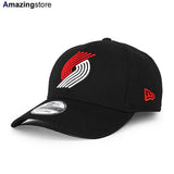 ニューエラ キャップ 9FORTY ポートランド トレイル ブレイザーズ NBA THE LEAGUE ADJUSTABLE CAP BLACK NEW ERA PORTLAND TRAILBLAZERS